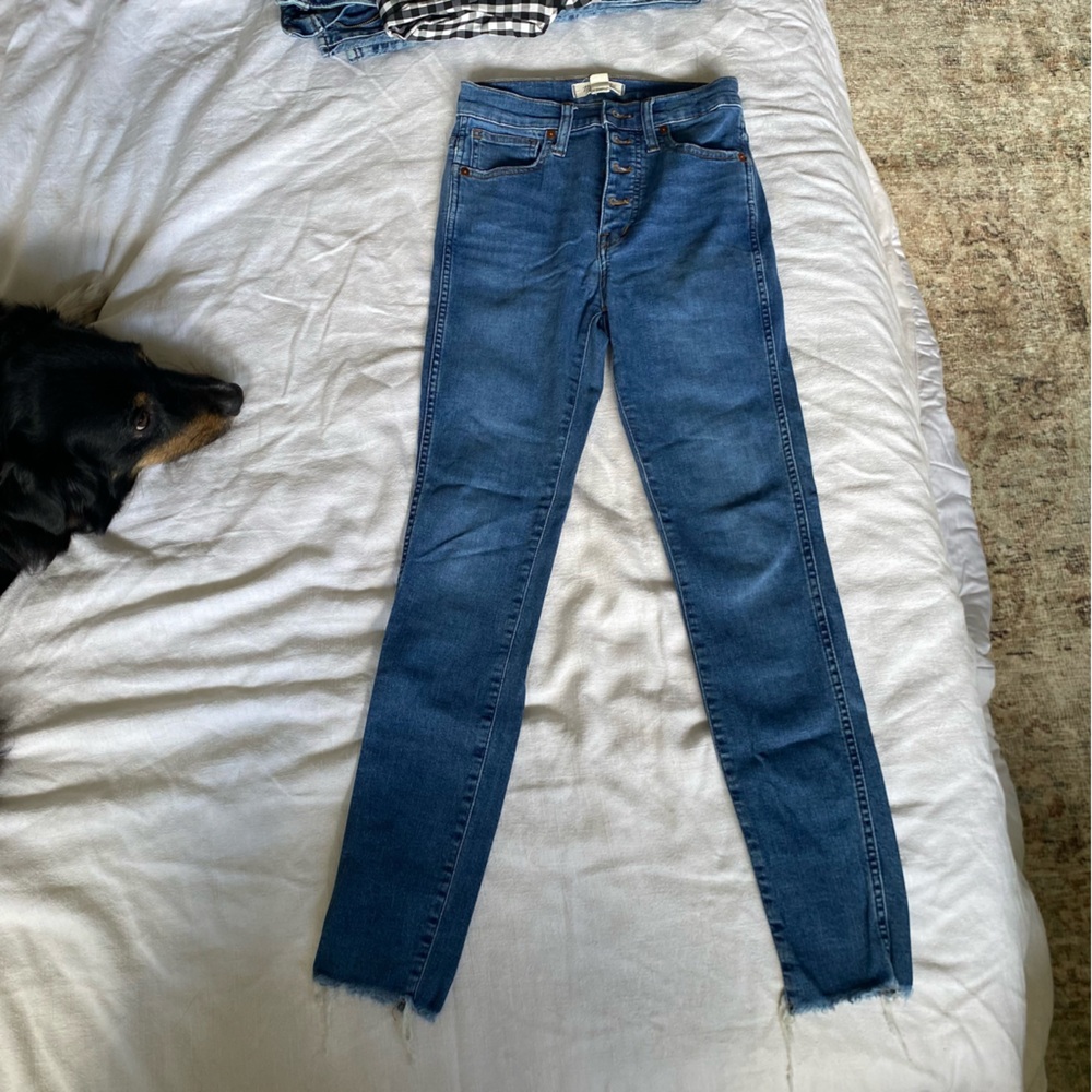 Madewell 10” high rise skinny jean